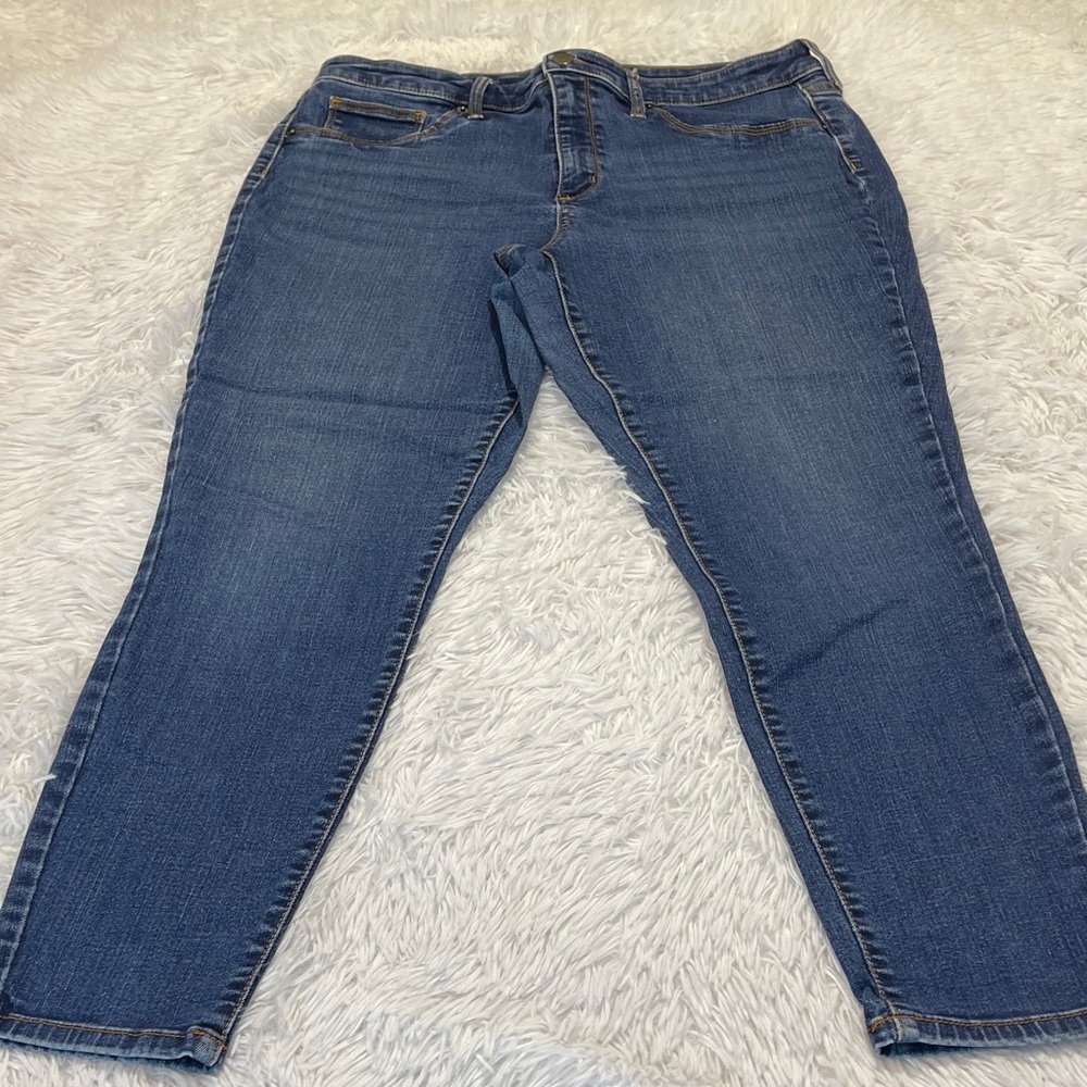 Universal Thread Women's Skinny HIGH RISE JEGGING  in Blue SIZE 14 32S